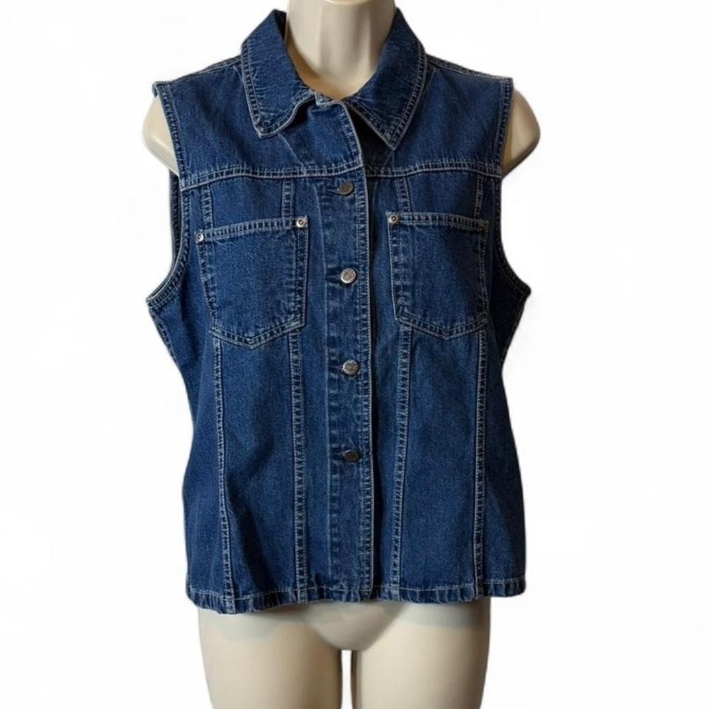 Vintage Eddie‎ Bauer Denim Vest